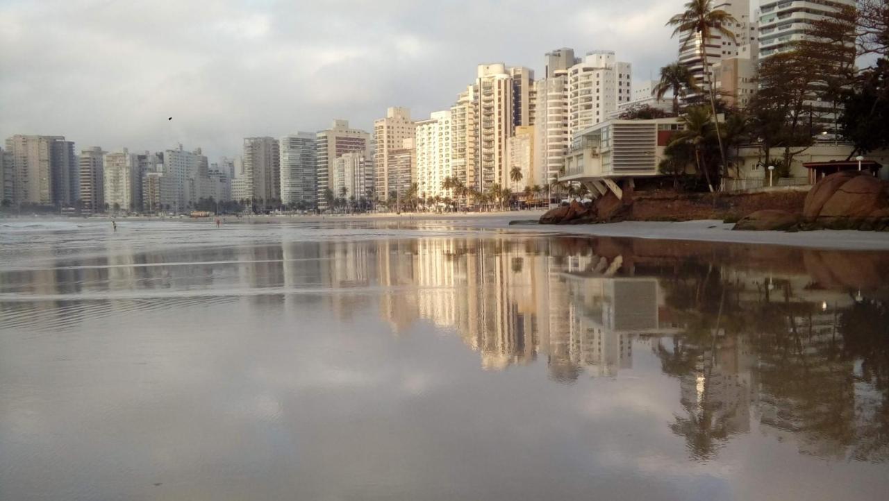 Апартаменты Aconchego Na Praia Гуаружа Экстерьер фото