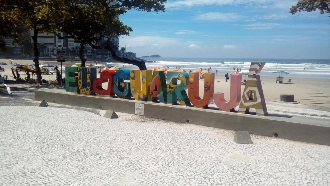 Апартаменты Aconchego Na Praia Гуаружа Экстерьер фото